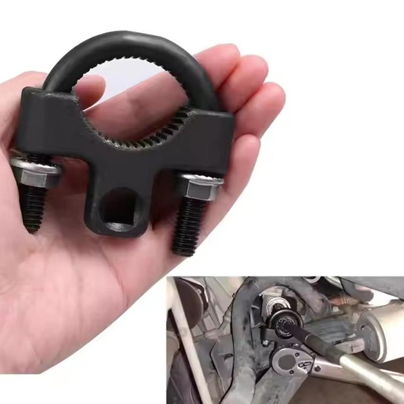 Inner Tie Rod Removal Tool, Tie Rod Removal Tool, with Non-Slip Teeth for Inner Tie Rod Removal, Inner Tie Rod U-Wrench,3/8" Carbon Steel Inner Low Profile Tool for Car Chassis Rocker - Image 3